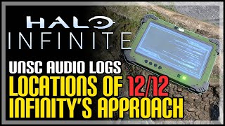 All Infinity’s Approach UNSC Audio Logs in Halo Infinite [upl. by Aloivaf]