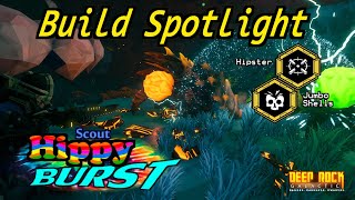 Build Spotlight  Hippy Burst Scout  Deep Rock Galactic  Hazard 5 [upl. by Frayne]