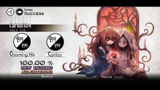 DEEMO Carnation Hard Lv8 10000 All Charming [upl. by Neile405]