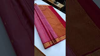 Pure Handloom Kanchi Traditional Silk Sarees For Booking 7094699045 Sri Kamatchi Silks Center [upl. by Anawak]