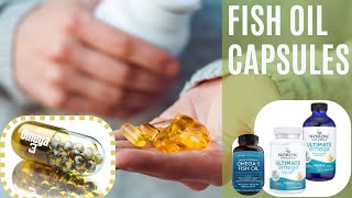 Top 3 Omega 3 Supplement  Fish Oil Capsules  Omega 3 Fatty Acids Benefits [upl. by Ileana]