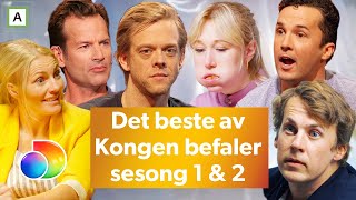 De beste tilbakeblikkene fra sesong 1 amp 2 av Kongen befaler  discovery Norge [upl. by Doownyl167]