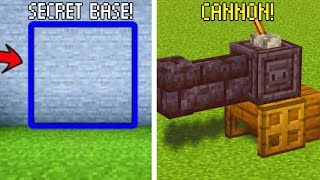 3 REDSTONE Build Hacks  Minecraft  CubiusMC [upl. by Elkin]