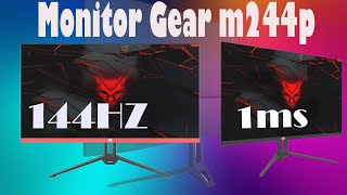 ✅Monitor Gear m244p ¡Me compre un Monitor Gamer 🆔 [upl. by Murton]