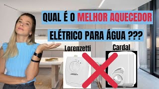 COMPARANDO AQUECEDORES ELÉTRICOS INDIVIDUAIS PARA ÁGUA QUAL AQUECEDOR ELÉTRICO USAR PRA ÁGUA DA RUA [upl. by Heddie]