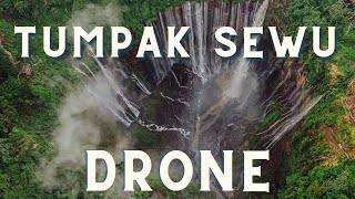 Tumpak Sewu Waterfall 4K Drone Aerials [upl. by Abigale]