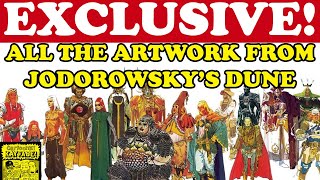 EXCLUSIVE Jodorowskys Dune Art Collection Comprehensive Illustrations from Moebius and HR Giger [upl. by Jacki130]