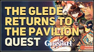 The Glede Returns to the Pavilion Genshin Impact [upl. by Garges]