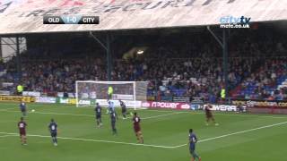 PRESEASON Oldham v Manchester City Highlights [upl. by Onairelav]