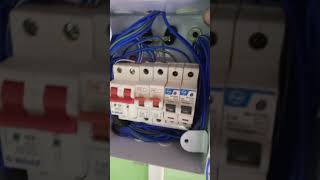 electrical MCB box wiring shortsMCB [upl. by Kimmy66]