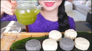 ASMR MOCHI SNOW SKIN MOONCAKES  冰皮月饼  EATING SOUNDS  NO TALKING [upl. by Adihaj410]