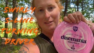 Discmania Swirly SLine TD ReviewComparison [upl. by Ecinaj157]