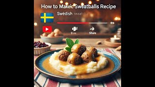 How to Make Authentic Swedish Meatballs Köttbullar  Traditional Swedish Recipe [upl. by Iniretake]