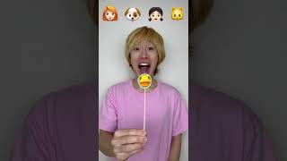 emoji🐶🐱👧🏻👩‍🦰sushininja funny video 241212santanwatermelondogcatemoji [upl. by Leodora]