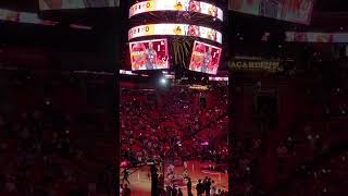 Miami Heat IntroStarting Lineups  Heat v Brooklyn Nets  Let’s Go Heat [upl. by Ias]