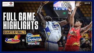 RAIN OR SHINE vs MAGNOLIA  FULL GAME 4 QF HIGHLIGHTS  PBA SEASON 49 GOVERNORS CUP  OCT 1 2024 [upl. by Eseila]