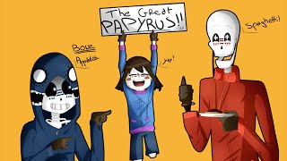 SP Matryoshka 3  Sans Papyrus amp Frisk UNDERTALE 91 [upl. by Kory]