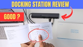 USBC Docking Station Dual Monitor Review NewQ [upl. by Kinnie327]