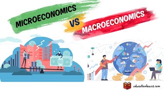 Difference between Macro and Microeconomics  Microeconomics VS Macroeconomics [upl. by Oretna]