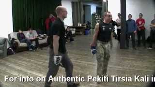 PTKSF with Tim Waid Five Attacks and Knife Tapping [upl. by Mehala]