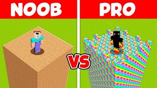 ¡NOOB Vs PRO Torre Secreta en Minecraft [upl. by Aidnac833]