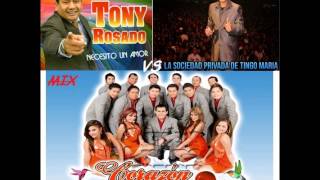 mix corazon serrano  sociedad privada  Tony Rosado MIX VS [upl. by Inattyrb564]