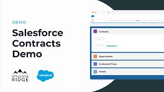 Salesforce Contracts Demo with Spaulding Ridge [upl. by Urba279]