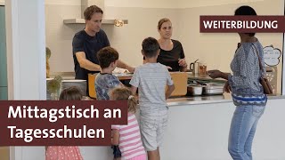 Vom Familientisch zum Kinderrestaurant Audioreportage vom Mittagessen an der Tagesschule Utzenstorf [upl. by Sidnee]