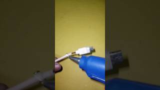 Mobile charger ka cable Global Se Kaise theek Karen [upl. by Ecinnaj815]