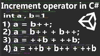 Increment operator in C pre and post increment  in Hindi  Pre and PostDecrement Operator in C [upl. by Leland]