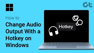 How to Change Audio Output With Hotkey on Windows  ➡️ Switch Speakers amp Headphones FAST [upl. by Joiner53]