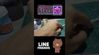 HOW TO MAKE A BROWN LINE FRIENDS linefriends brown cony [upl. by Euk]