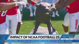 College players gamers excited for relaunch of NCAA Football video game [upl. by Chew]