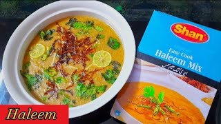 Shan Easy Cook Haleem Recipie  How to make Haleem with Shan Masalaشان ایزی کک حلیم ریسیپی [upl. by Dnalyram]