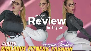 OOTD Smilodox Fitness Outfit Leggings Lucy  LONGSLEEVE  Socken  Komplettoutfit im review [upl. by Corbett]