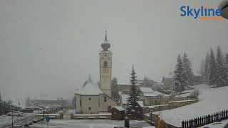 Time lapse Snowfall in Colfosco  Italy [upl. by Avat535]