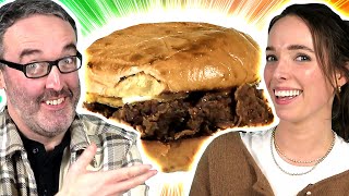 Irish People Try Irish Chicken Burgers [upl. by Milore]