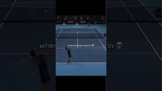 When Roger Federer locks in 💀 [upl. by Rockwell282]