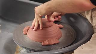 How to Throw a Ceramic Bowl From Beginning to End — Florian Gadsby [upl. by Sirenay]