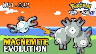 How To Evolve Magnemite Into Magneton In Pokemon Fire Red amp Leaf Green  Kanto Pokedex [upl. by Conard171]