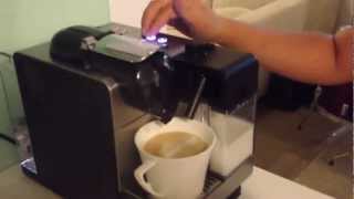 Delonghi Nespresso Lattissima Plus Video [upl. by Pronty]