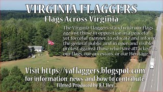 The Virginia Flaggers 3 Short Flags Across Virginia [upl. by Aleakim]