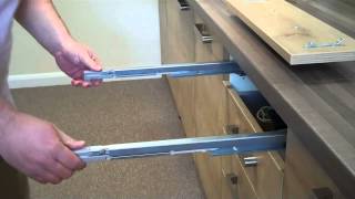 How to remove the drawer from built in kitchen Chippendale Grass Drawer Box Nova Pro [upl. by Papert]