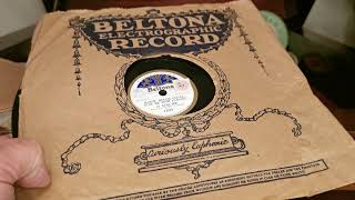 March Keltie Castle Stay Me With Flagons  Alec Sim  Beltona Electrographic Record 78rpm Scottish [upl. by Ahilam679]