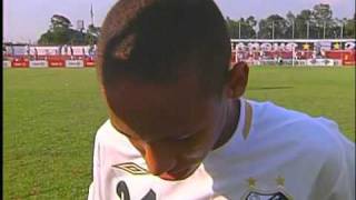 Neymar  15 anos  1º jogo [upl. by Clough]