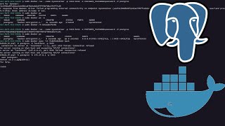 Postgres Docker Tutorial  Postgres Docker Container Deployment [upl. by Llerrehs479]