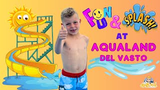 Aqualand del Vasto Slide Into Fun with Lorenzo 💦 [upl. by Topliffe]