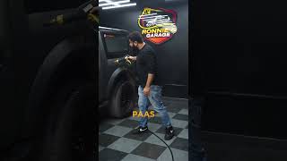 How to use pressure washer on car carcare carwash pressurewashing detailing newcar thar ppf [upl. by Ahsirkal]