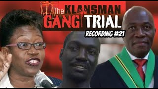 Klansman GANG TRIAL  recording 21 of the klansman gang trial held in Jamaica high court [upl. by Oicneserc440]