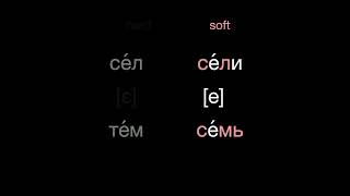 Russian Pronunciation Two ways to pronounce e under stress russiangrammar learnrussian [upl. by Herstein]